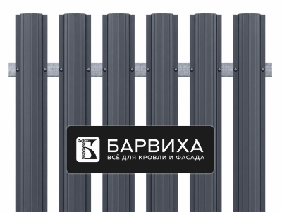 Штакетник УСИЛЕННЫЙ ПРЯМОЙ_